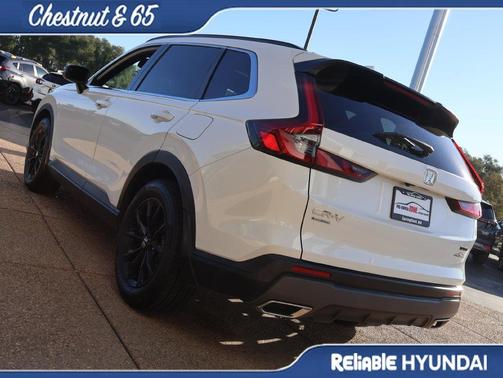 Platinum White Pearl 2024 Honda CR-V Hybrid Sport FWD