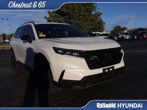 Platinum White Pearl 2024 Honda CR-V Hybrid Sport FWD