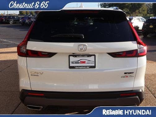 Platinum White Pearl 2024 Honda CR-V Hybrid Sport FWD