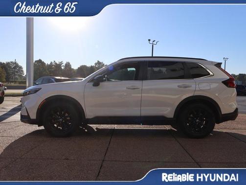 Platinum White Pearl 2024 Honda CR-V Hybrid Sport FWD