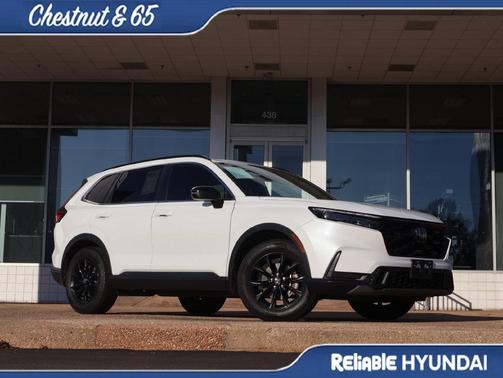 Platinum White Pearl 2024 Honda CR-V Hybrid Sport FWD