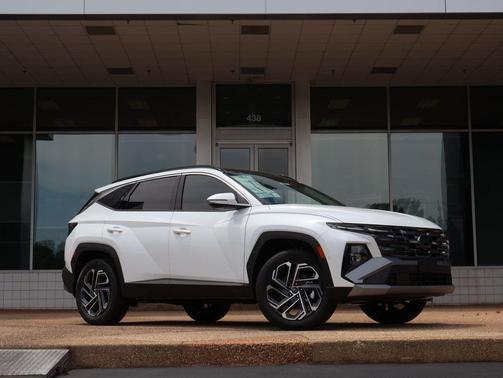 Creamy White Pearl 2026 Hyundai TUCSON Hybrid Limited