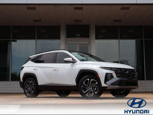 Creamy White Pearl 2026 Hyundai TUCSON Hybrid Limited