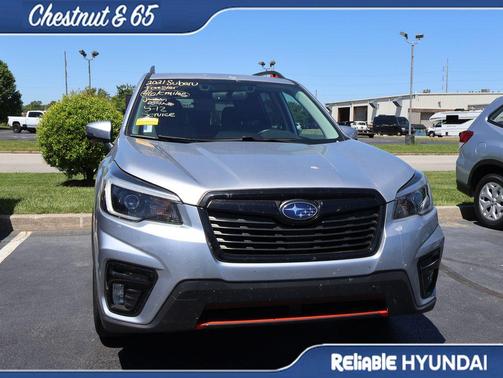 Ice Silver 2021 Subaru Forester Sport