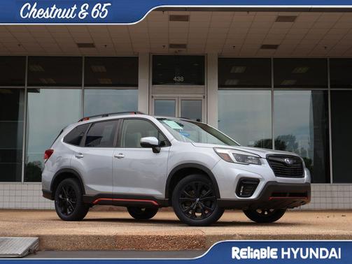 Ice Silver 2021 Subaru Forester Sport
