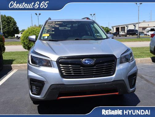 Ice Silver 2021 Subaru Forester Sport