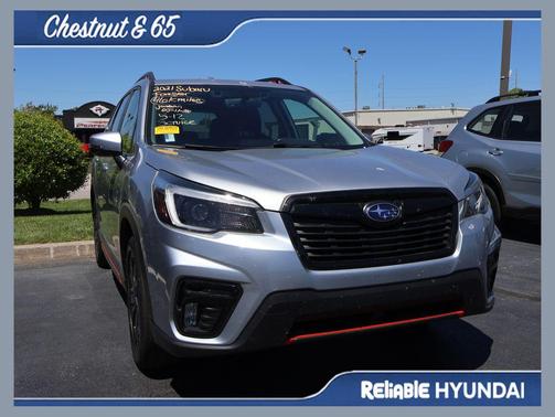 Ice Silver 2021 Subaru Forester Sport