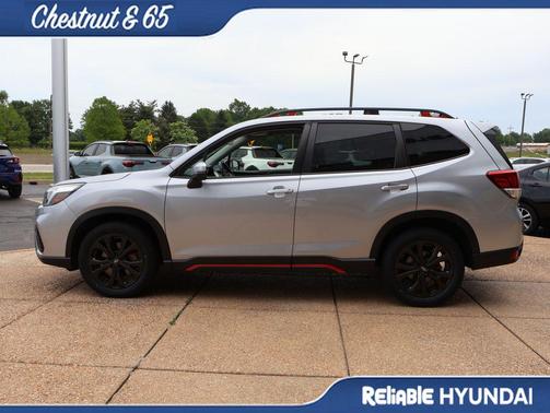 Ice Silver 2021 Subaru Forester Sport