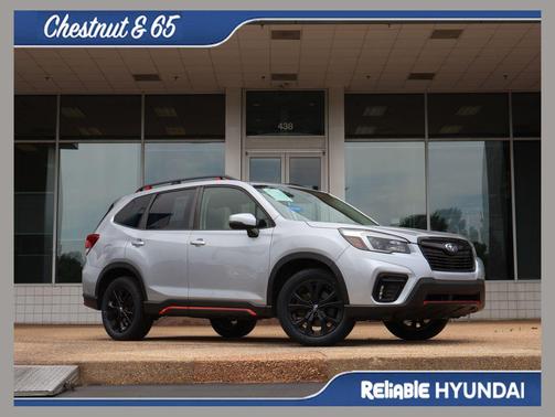 Ice Silver 2021 Subaru Forester Sport
