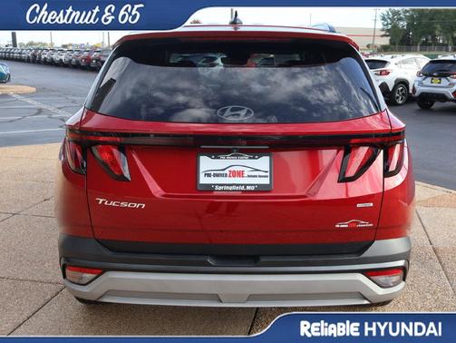 Ultimate Red 2025 Hyundai TUCSON SEL