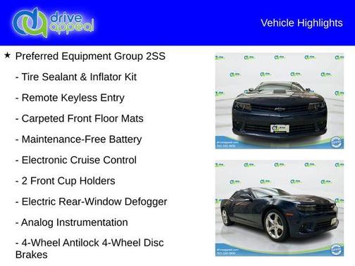 2015 Chevrolet Camaro 2SS