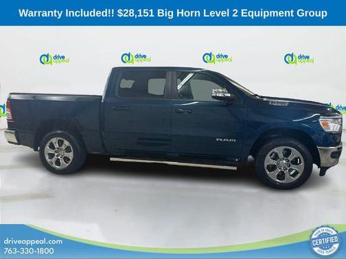 Patriot Blue Pearlcoat 2021 RAM 1500 Big Horn