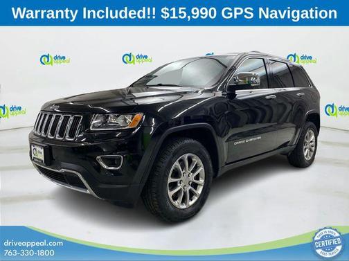 Brilliant Black Crystal Pearlcoat 2015 Jeep Grand Cherokee Limited