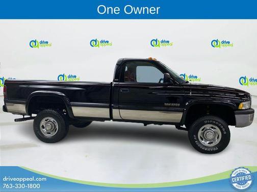Black 1995 Dodge Ram 2500 LT