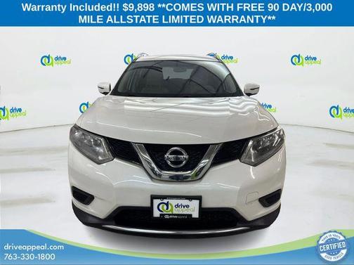 Pearl White 2016 Nissan Rogue SV