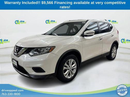 Pearl White 2016 Nissan Rogue SV