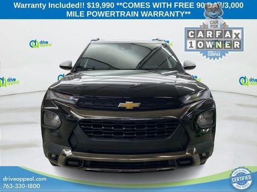 Mosaic Black Metallic 2021 Chevrolet Trailblazer ACTIV