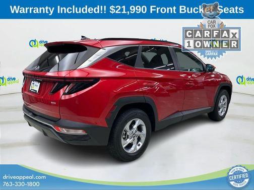 Calypso Red 2022 Hyundai TUCSON SEL