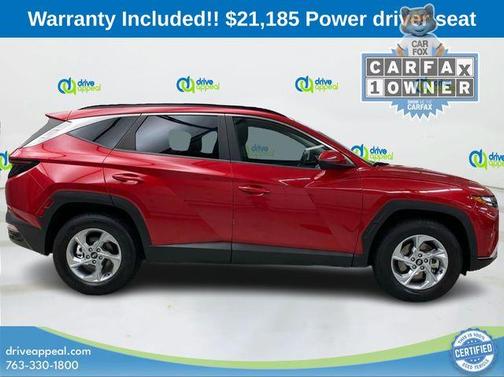 Calypso Red 2022 Hyundai TUCSON SEL