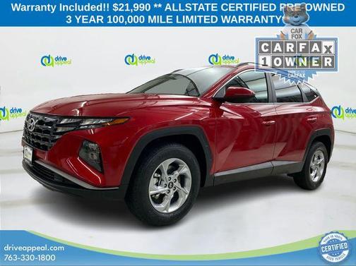 Calypso Red 2022 Hyundai TUCSON SEL