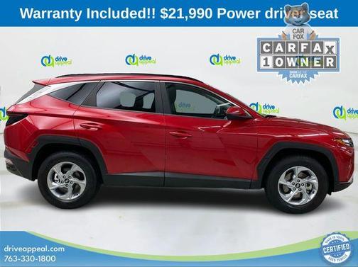 Calypso Red 2022 Hyundai TUCSON SEL