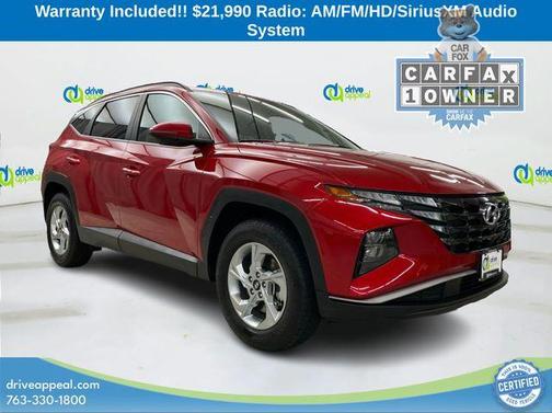 Calypso Red 2022 Hyundai TUCSON SEL