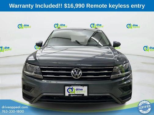 Platinum Gray Metallic 2021 Volkswagen Tiguan 2.0T SE