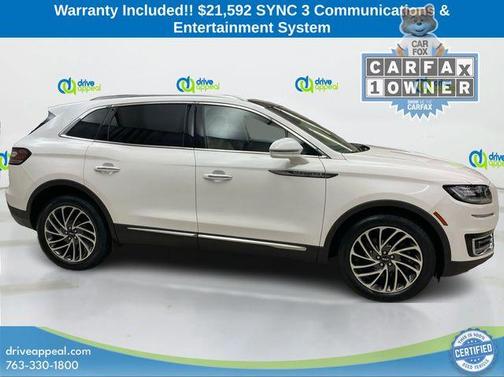 Ceramic Pearl 2020 Lincoln Nautilus Reserve