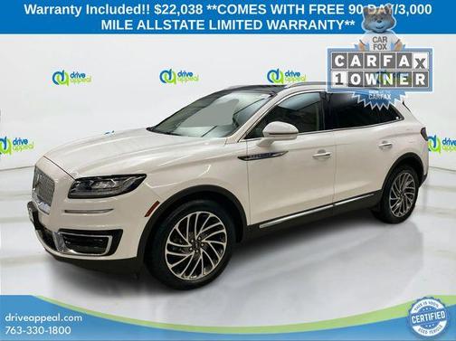 Ceramic Pearl 2020 Lincoln Nautilus Reserve