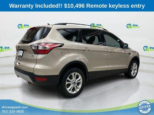 White Gold Metallic 2018 Ford Escape SE