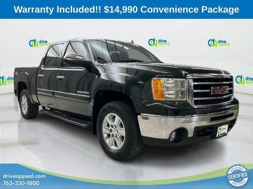 Mineral Green Metallic 2013 GMC Sierra 1500 SLE