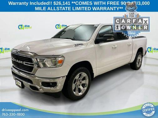 Bright White Clearcoat 2021 RAM 1500 Big Horn