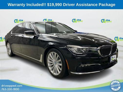 Black Sapphire Metallic 2018 BMW 740 i xDrive