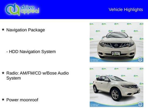 Glacier Pearl 2011 Nissan Murano LE