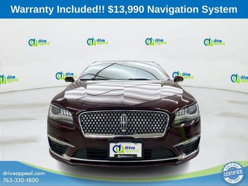 Burgundy 2017 Lincoln MKZ Select
