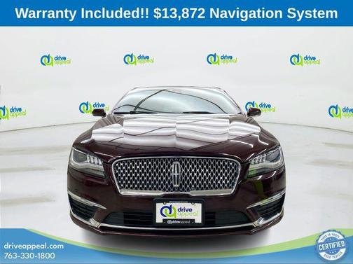 Burgundy 2017 Lincoln MKZ Select