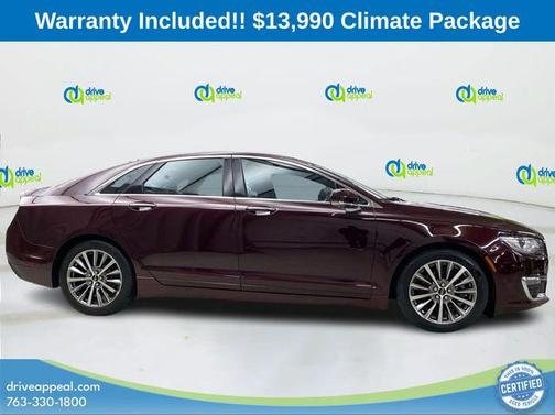 Burgundy 2017 Lincoln MKZ Select