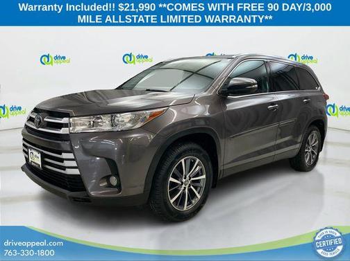 Predawn Gray Mica 2019 Toyota Highlander XLE