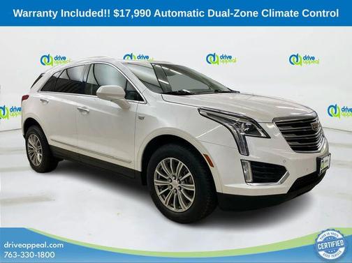 Crystal White Tri-Coat 2019 Cadillac XT5 Luxury