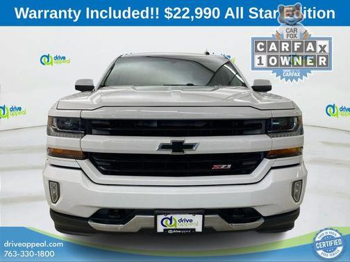 Summit White 2016 Chevrolet Silverado 1500 LT