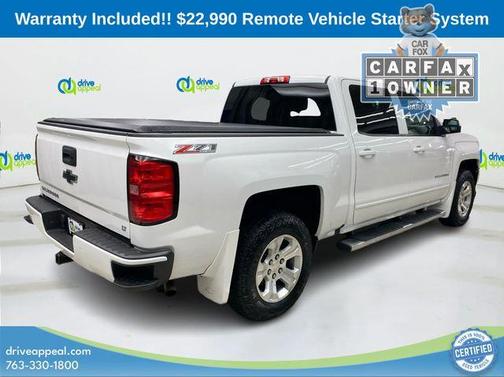 Summit White 2016 Chevrolet Silverado 1500 LT