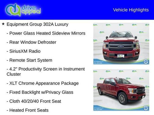 Ruby Red Metallic 2019 Ford F-150 XLT