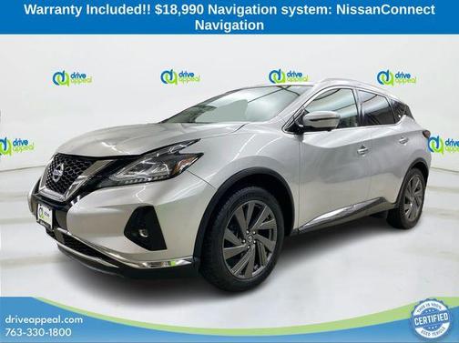 Brilliant Silver Metallic 2019 Nissan Murano SL