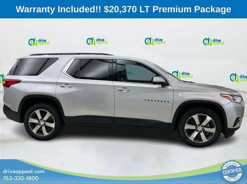 Silver Ice Metallic 2019 Chevrolet Traverse LT Leather
