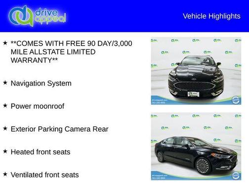 2018 Ford Fusion Hybrid Platinum