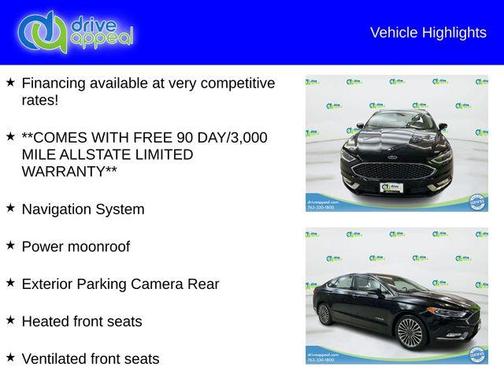 2018 Ford Fusion Hybrid Platinum