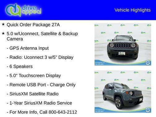 2017 Jeep Renegade Sport