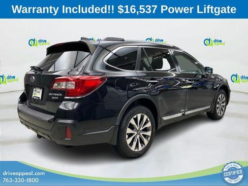 Crystal Black Silica 2018 Subaru Outback 3.6R Touring
