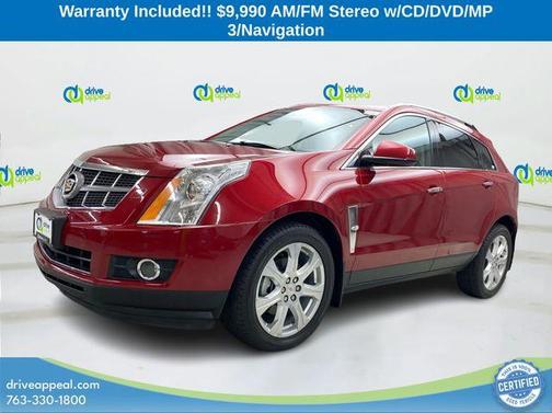 Crystal Red Tintcoat 2010 Cadillac SRX Premium Collection
