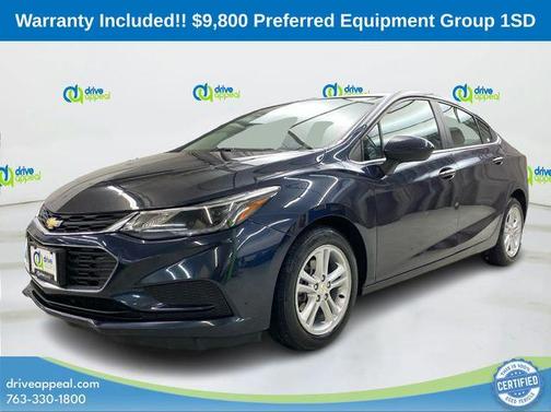 Blue Ray Metallic 2016 Chevrolet Cruze LT Automatic